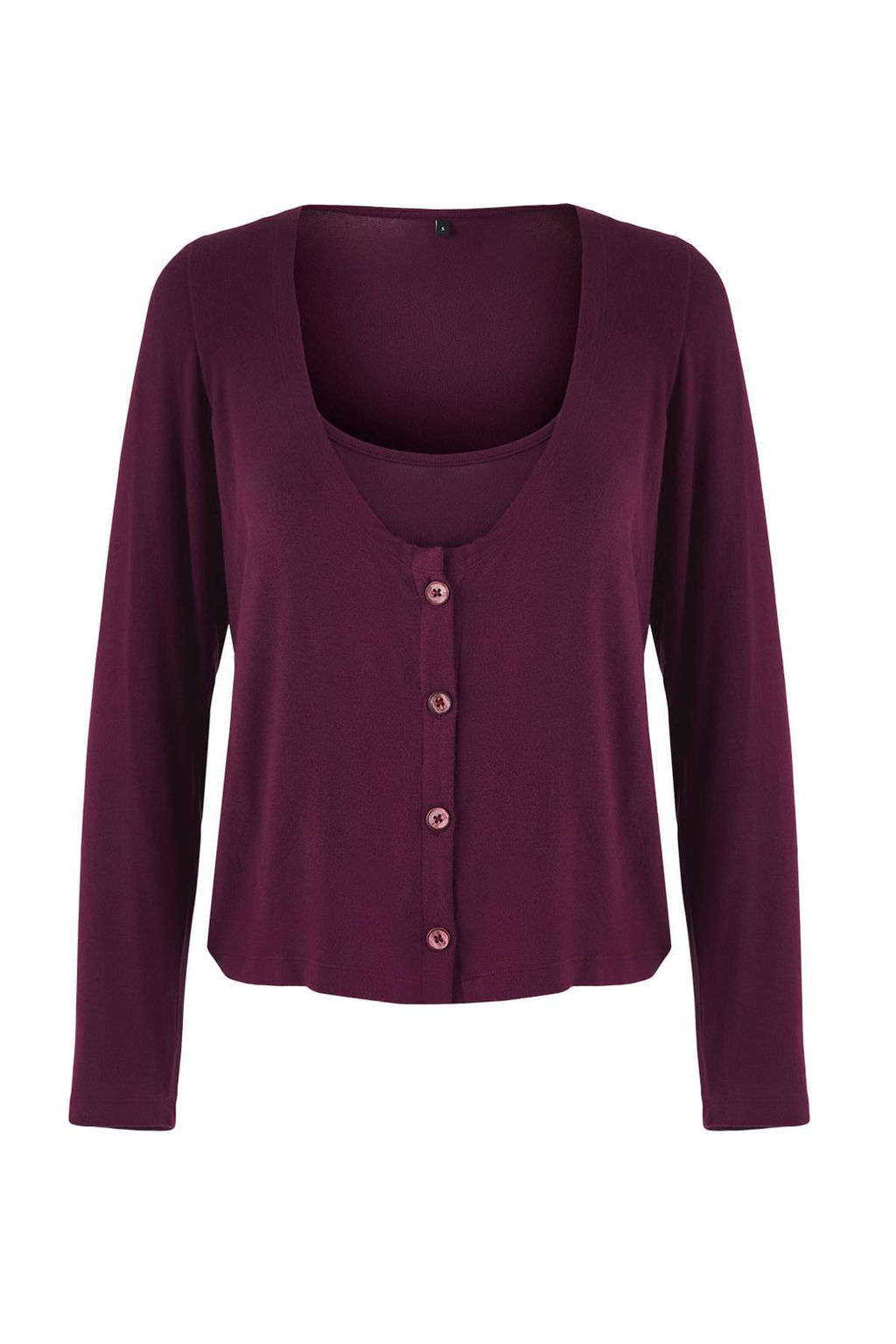 Murdum Ici Atletli Onu Dugmeli Relaxed/Rahat Kal?p Orme Bluz TWOAW26BZ00186 - Trendyolmilla фото 5