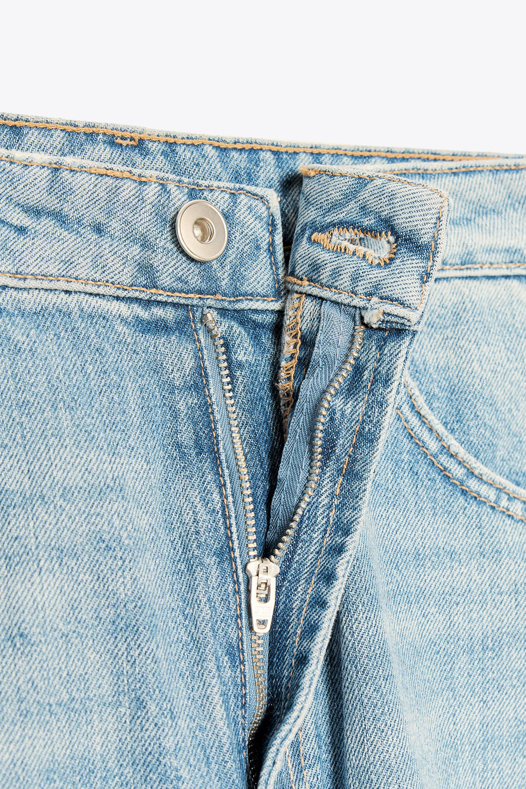 TRF BAGGY BALLOON MID-WAIST JEANS - Zara фото 8