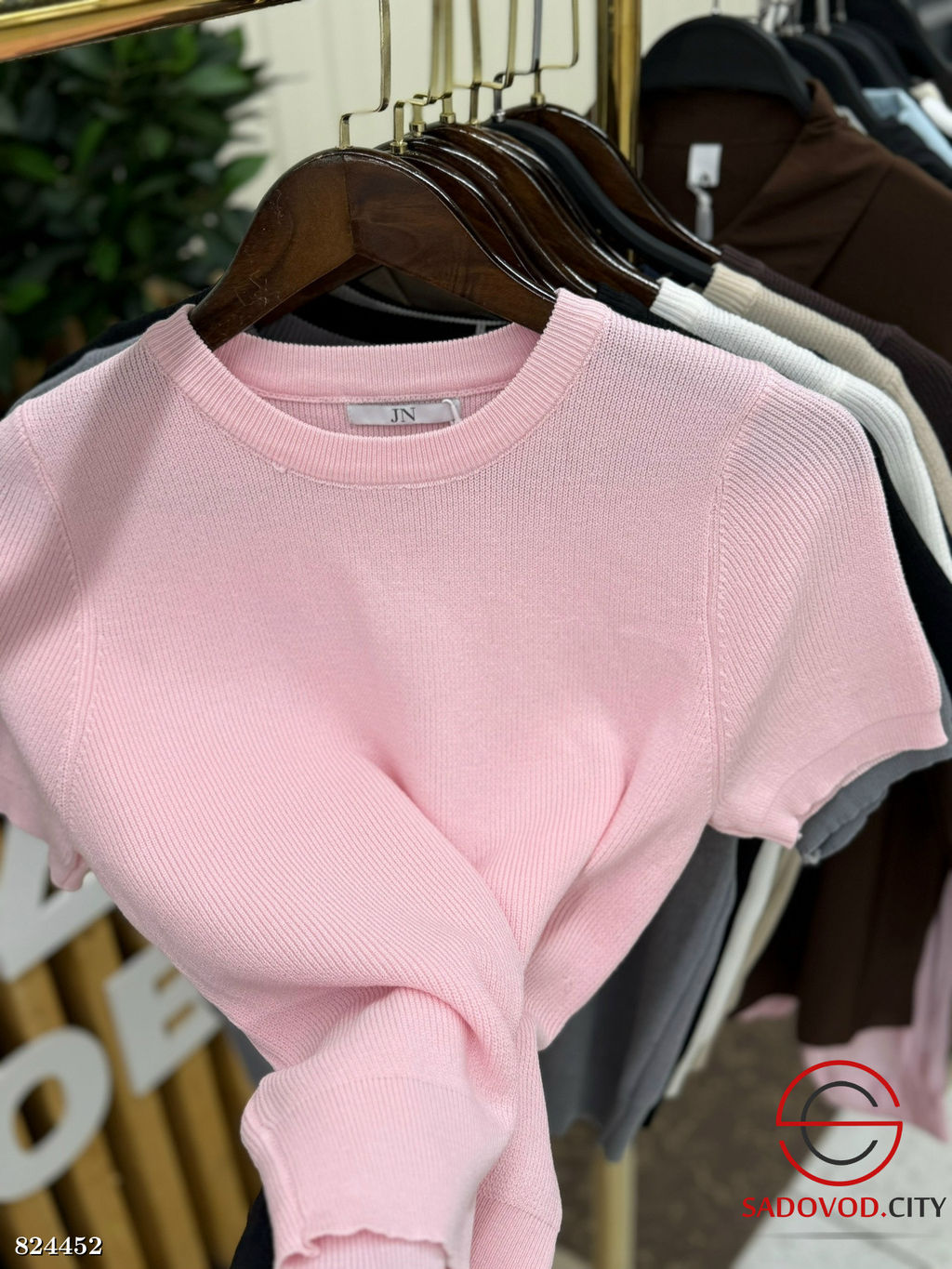 Футболка женская однотонная