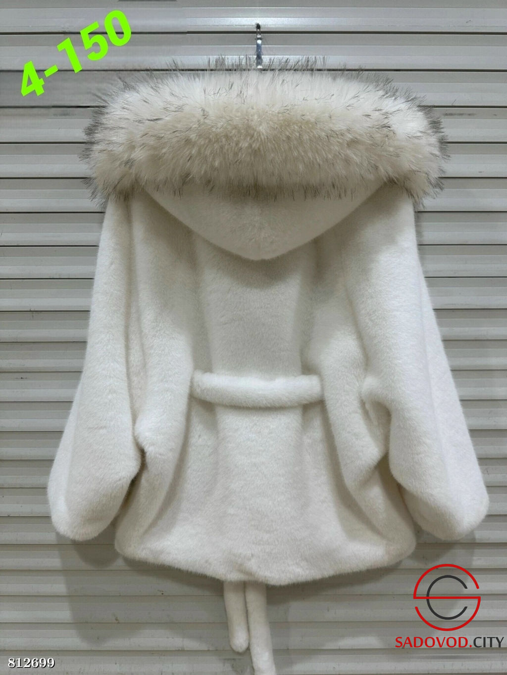 Шуба женская в стиле кимоно - Bruno фото 2