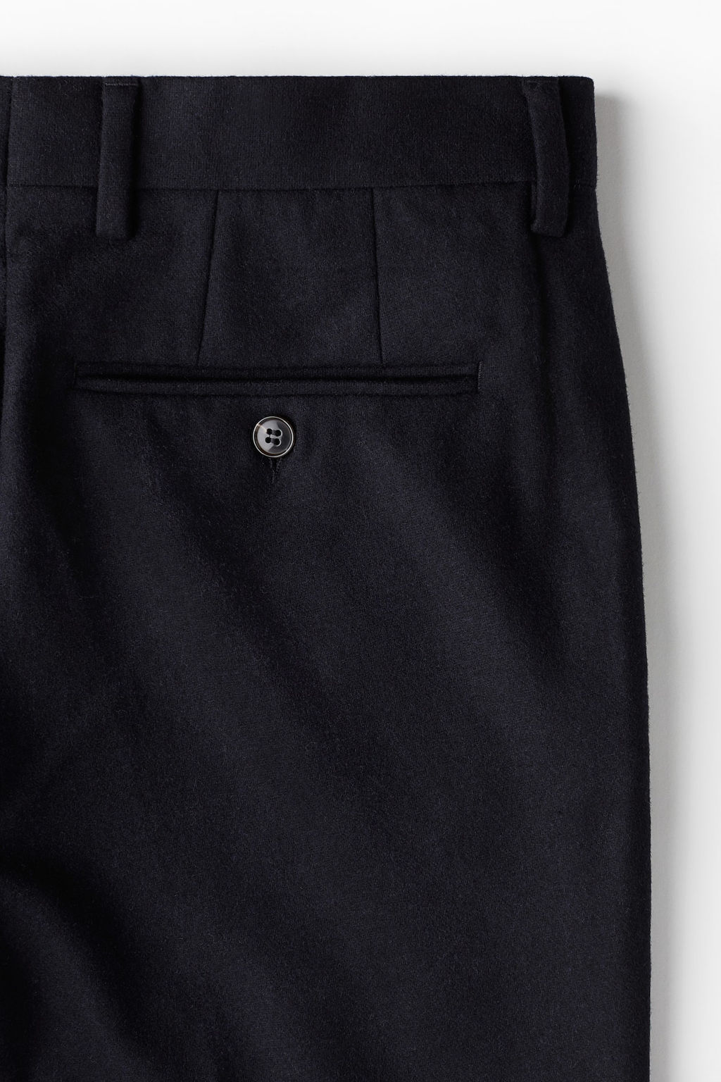 Slim Fit Wool-blend trousers - H&m фото 5
