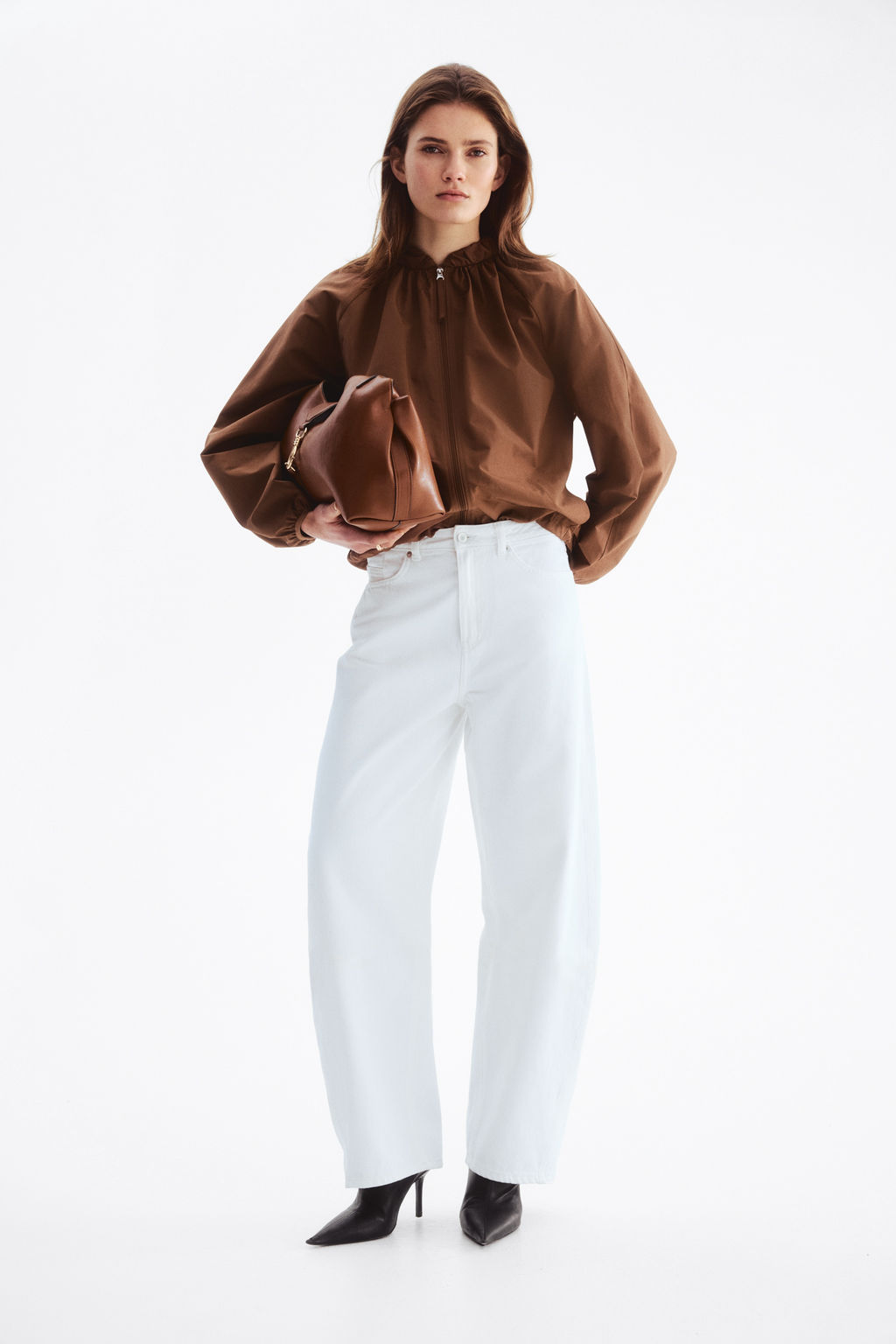 Cazadora bomber fruncida - H&m фото 8