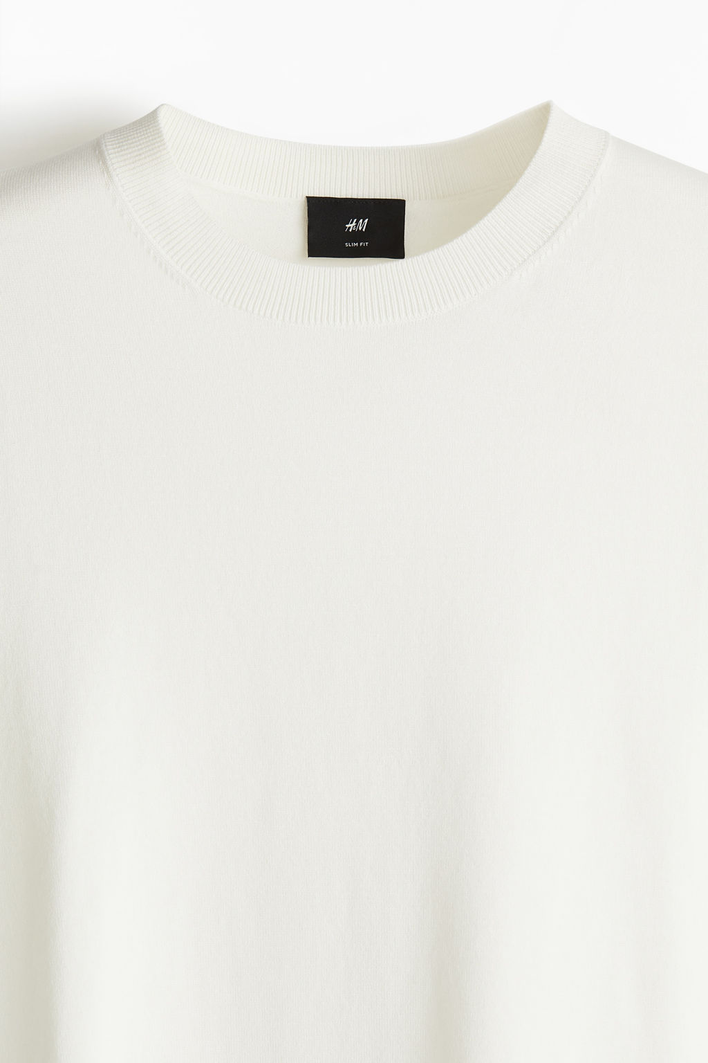 Camiseta en punto fino Slim Fit - H&m фото 3