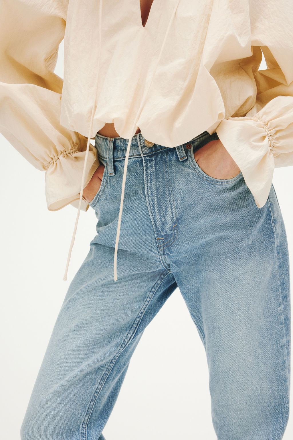 Bootcut High Waist Jeans - H&m фото 7