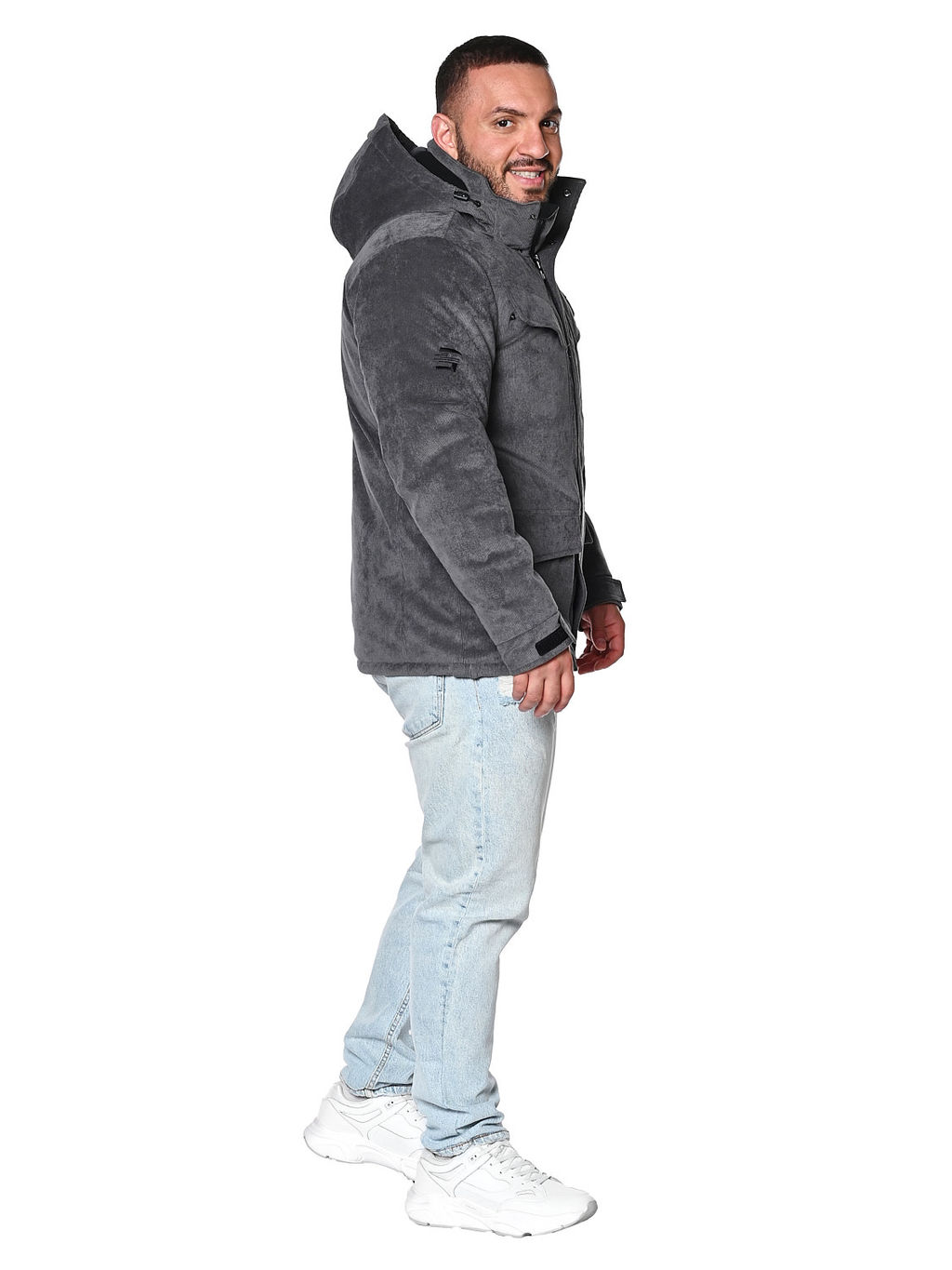 Куртка A-0183 Серый