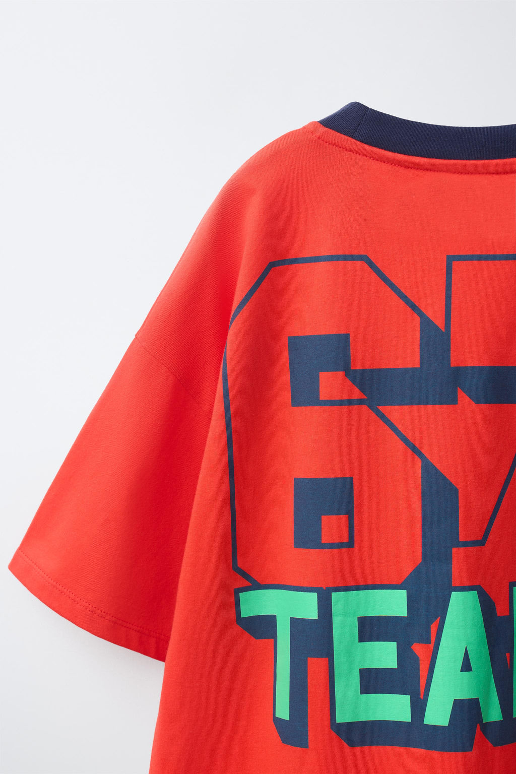 CAMISETA ESTAMPADA TEAM SIX SEVEN / Rojo - Zara фото 7