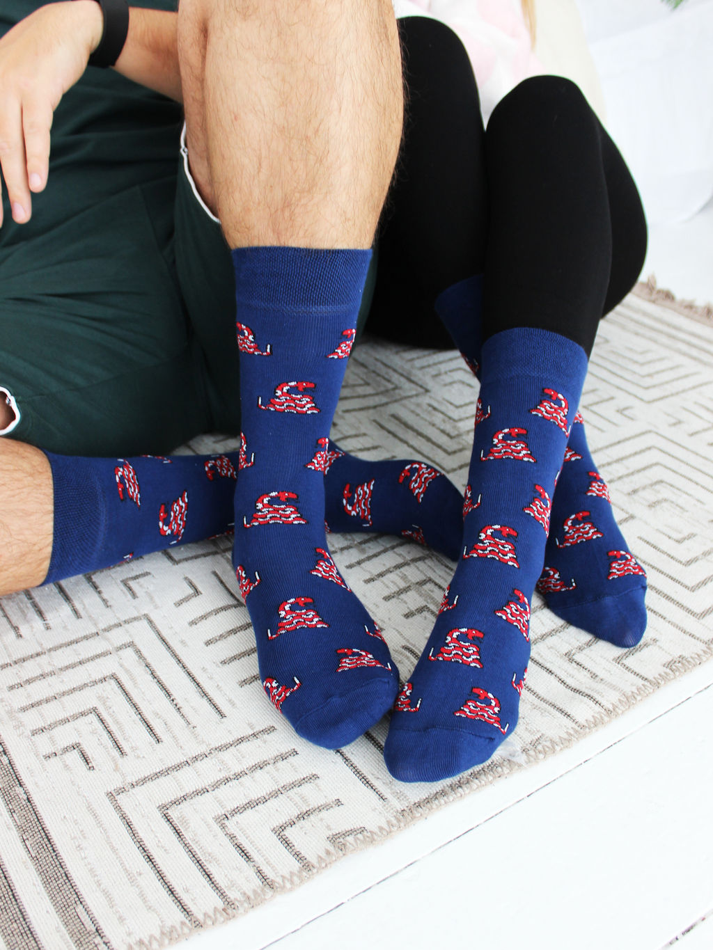 Носки НГ р.35-40 Wow Змеи - Krumpy фото 5