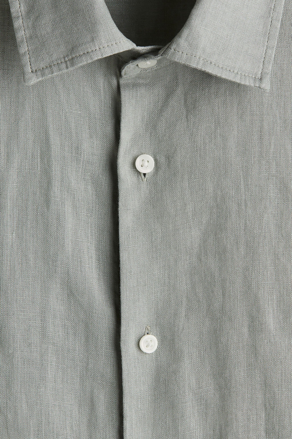 Camisa de lino Slim Fit - H&m фото 6