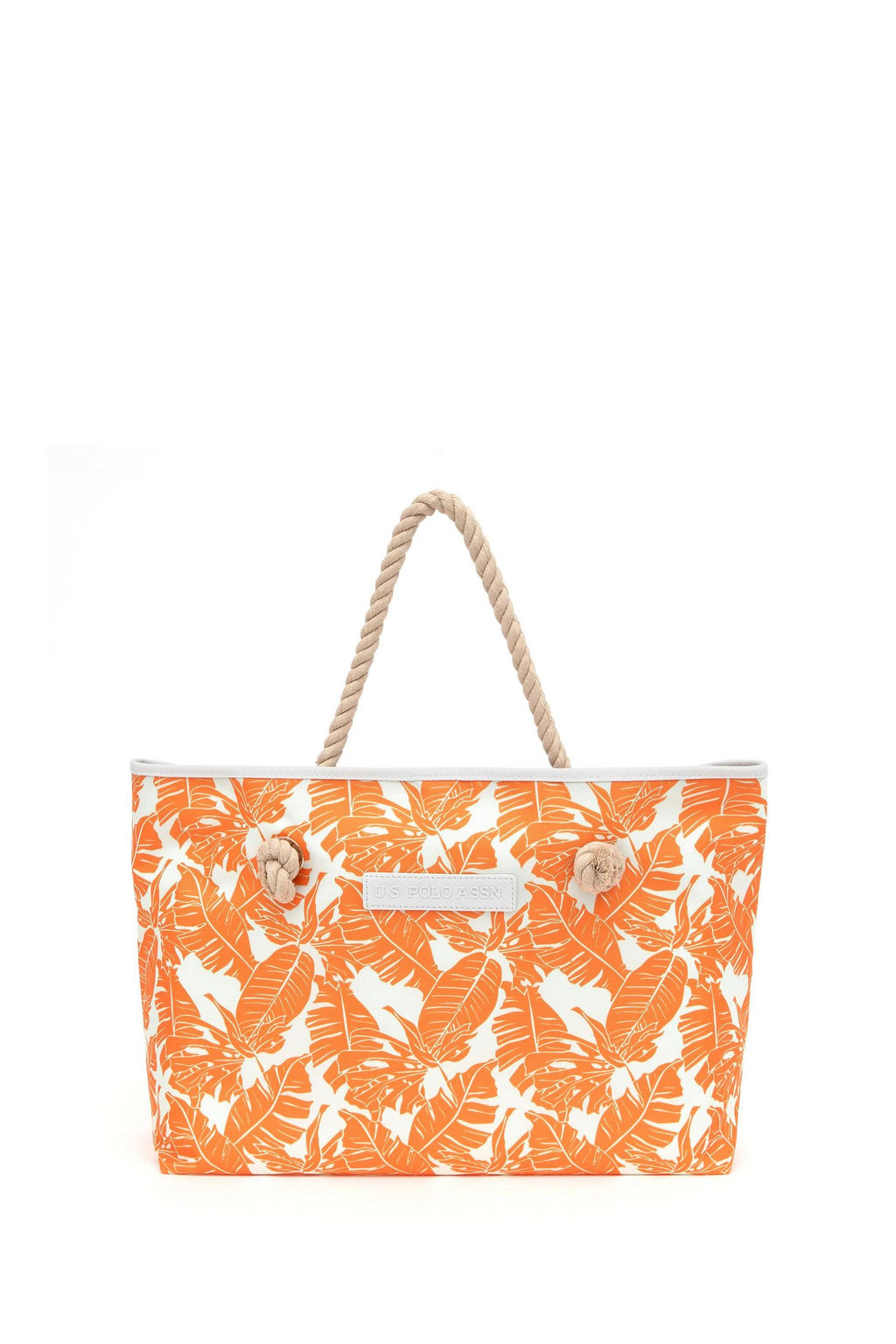 U. S. Polo Assn / Женская оранжевая пляжная сумка