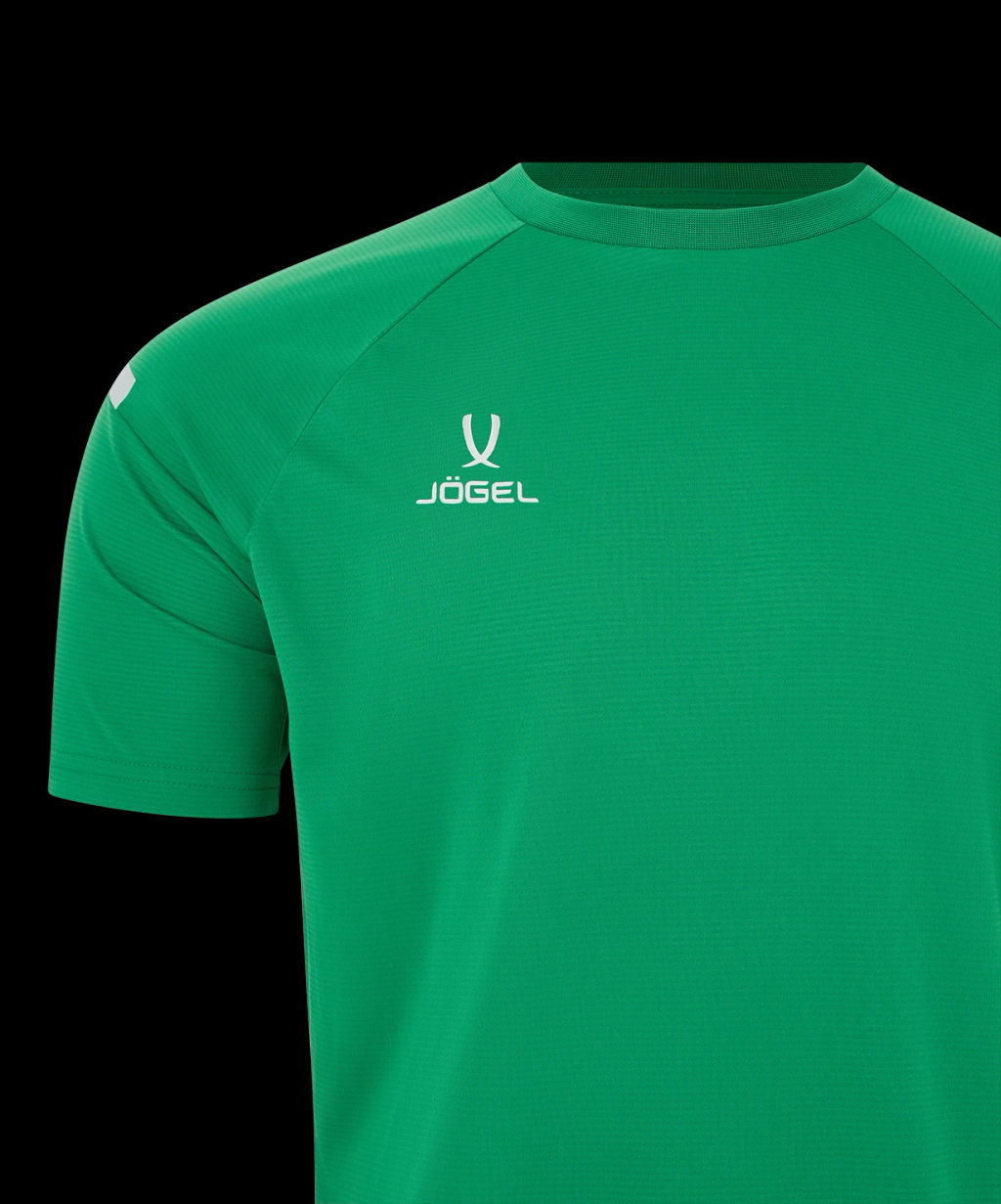 Футболка тренировочная JOGEL CAMP 2 Training Poly Tee, зеленый/белый  фото 4