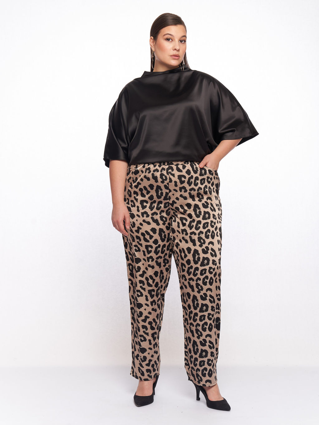 Шелковые брюки TBB00537LEO18 - Артесса фото 6