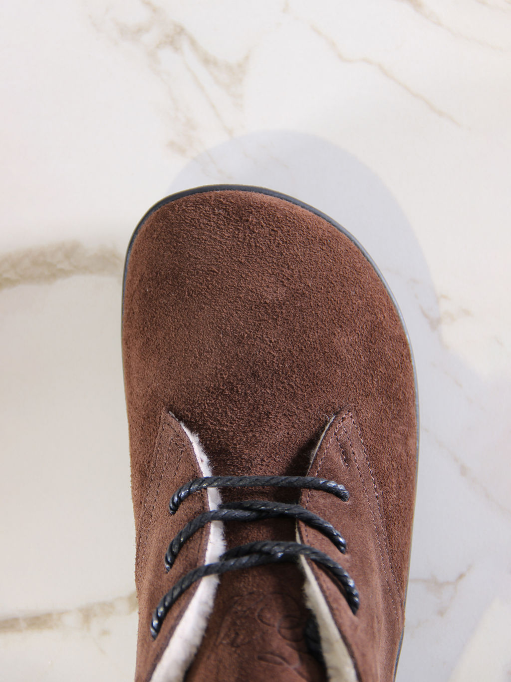 Босоногие ботинки EDART 208.NATAbl.Коричневая замша/байка фото 5