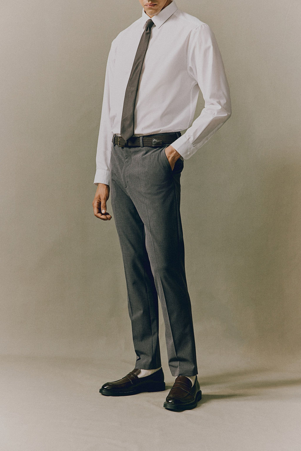Pantalon Slim Fit - H&m фото 3