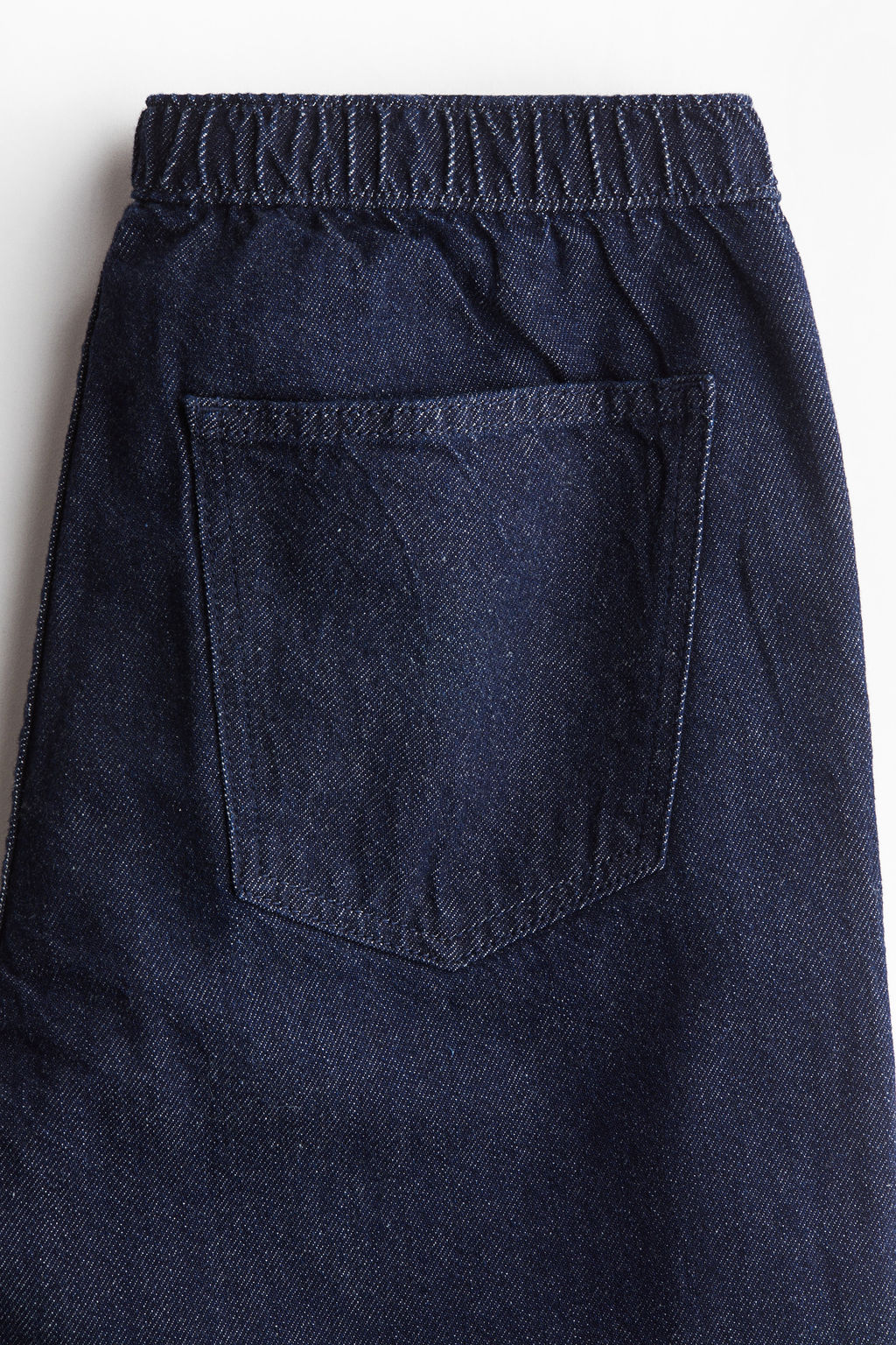 Pantal?n denim con cord?n de ajuste - H&m фото 3
