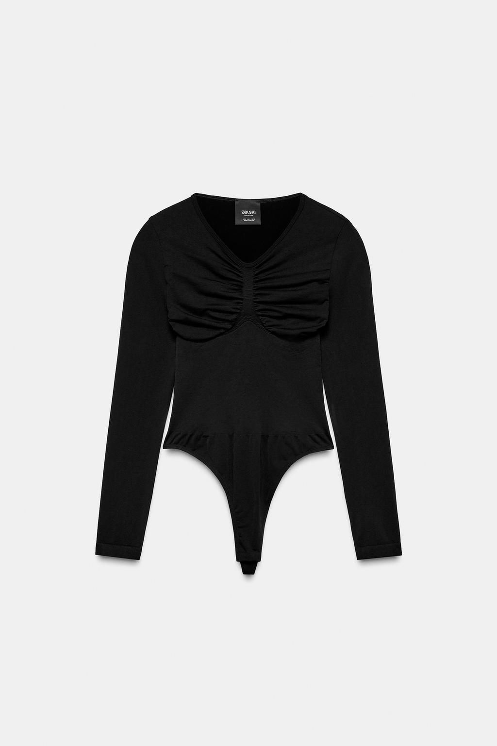 SCULPTED SKI COLLECTION BODYSUIT - Zara фото 6