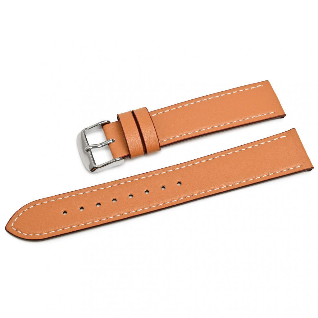Ремешок натуральная кожа C21-18light-brown-XL
