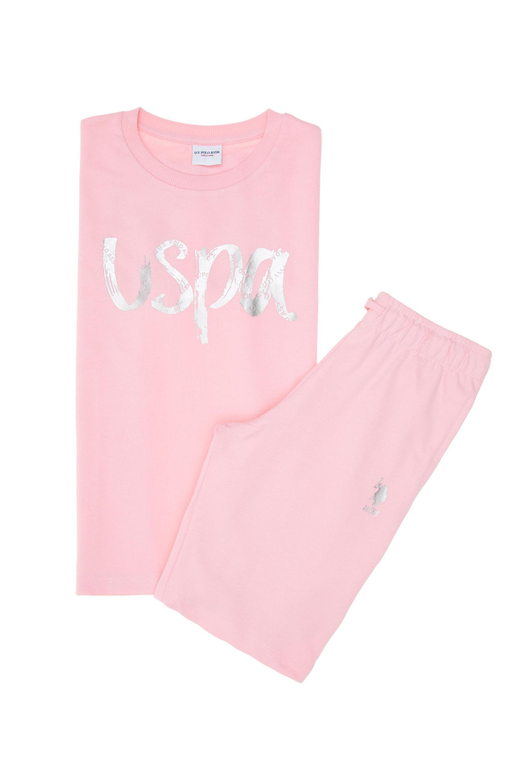 K_z _ocuk Somon Pijama Tak_m_ Sepette S_rpriz _ndirim - U.s. polo assn фото 9