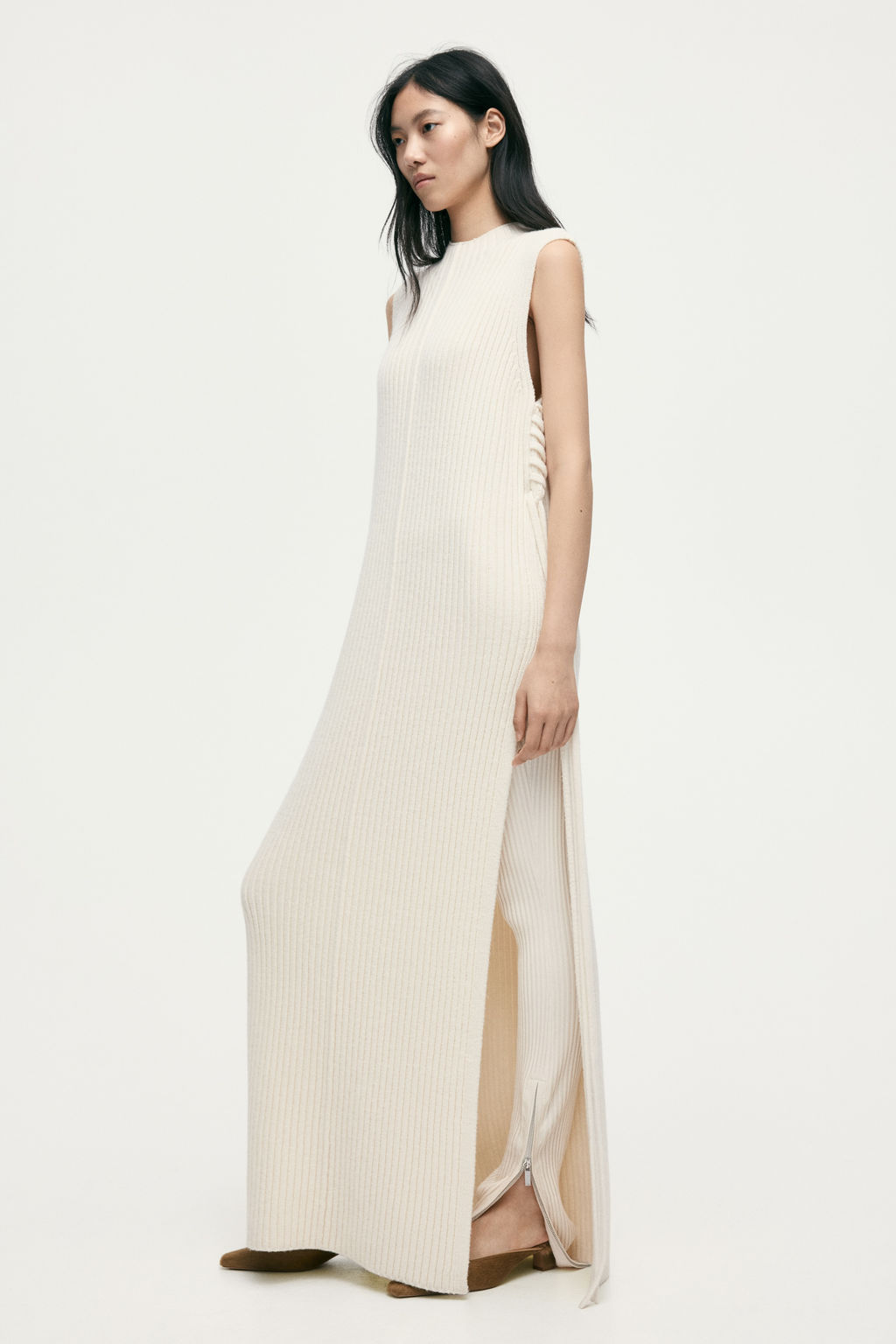 Chaleco jersey en punto acanalado de lana - H&m фото 2