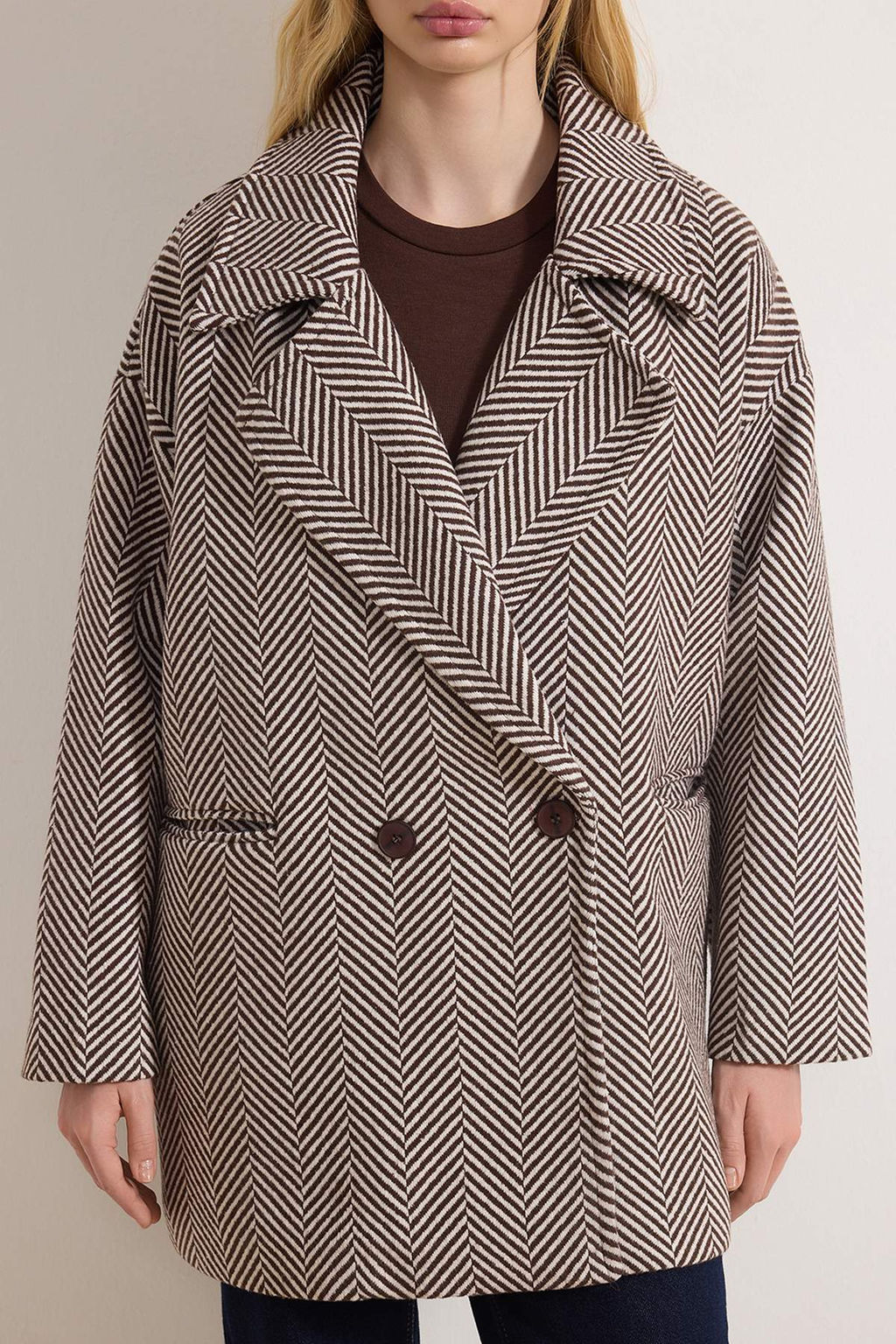 Vizon Oversize Diagonel Mono Kapama Midi Kase Kaban TWOAW26KB00075