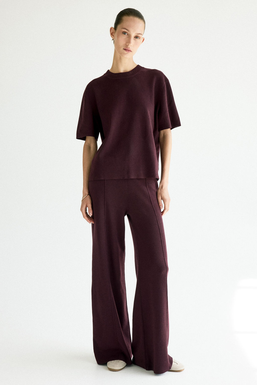 Camiseta en punto fino - H&m фото 7