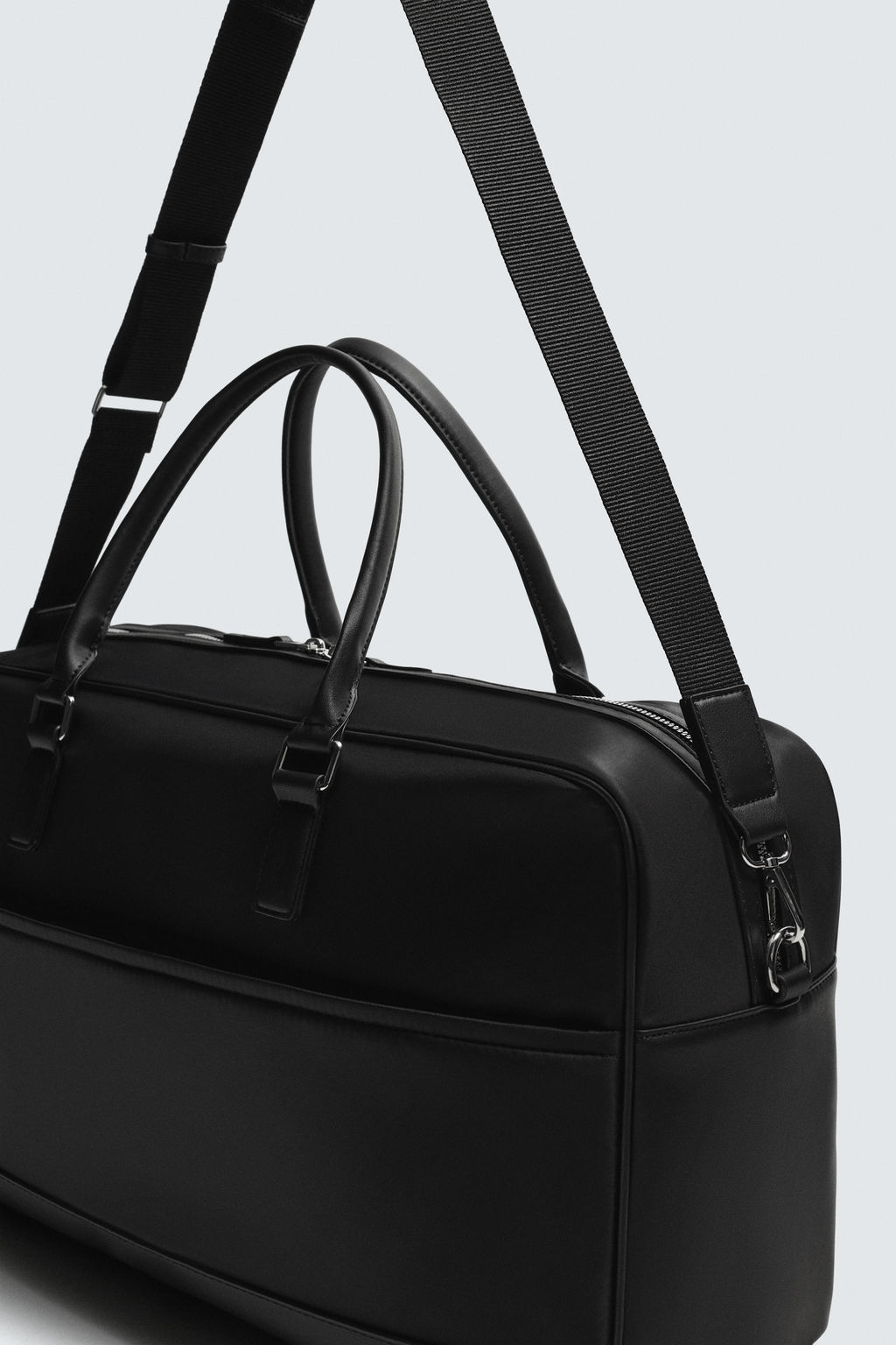 BOLSO DE VIAJE T?CNICA / Negro - Zara фото 3