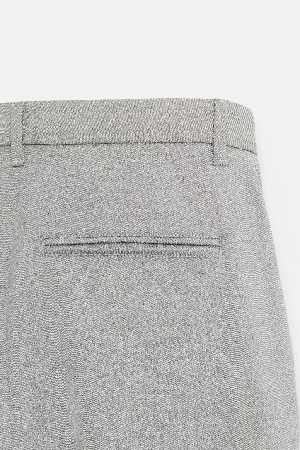 SLIM FIT COMFORT TROUSERS - Zara фото 36