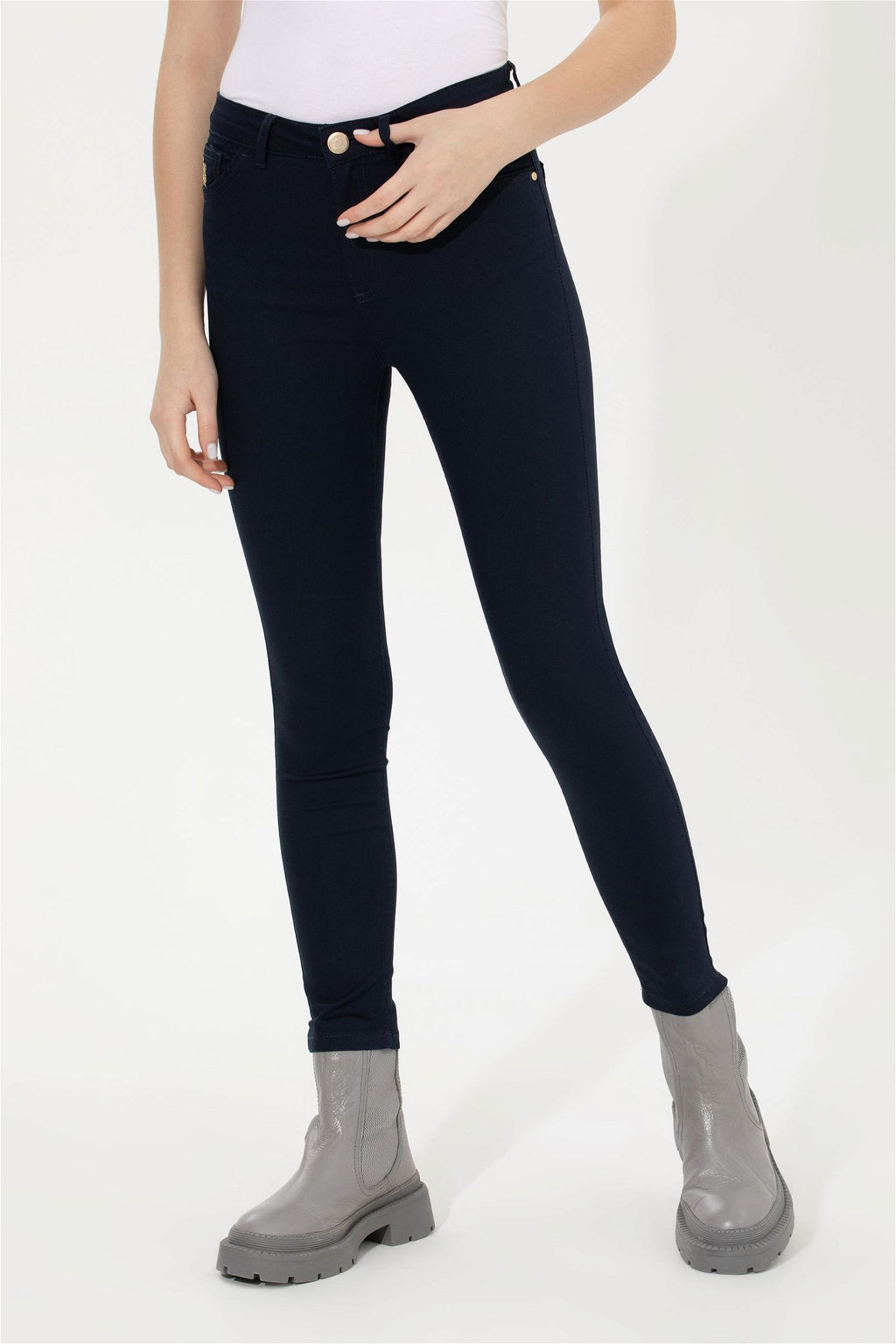 U. S. Polo Assn Женские темно-синие брюки - U.s. polo assn фото 9