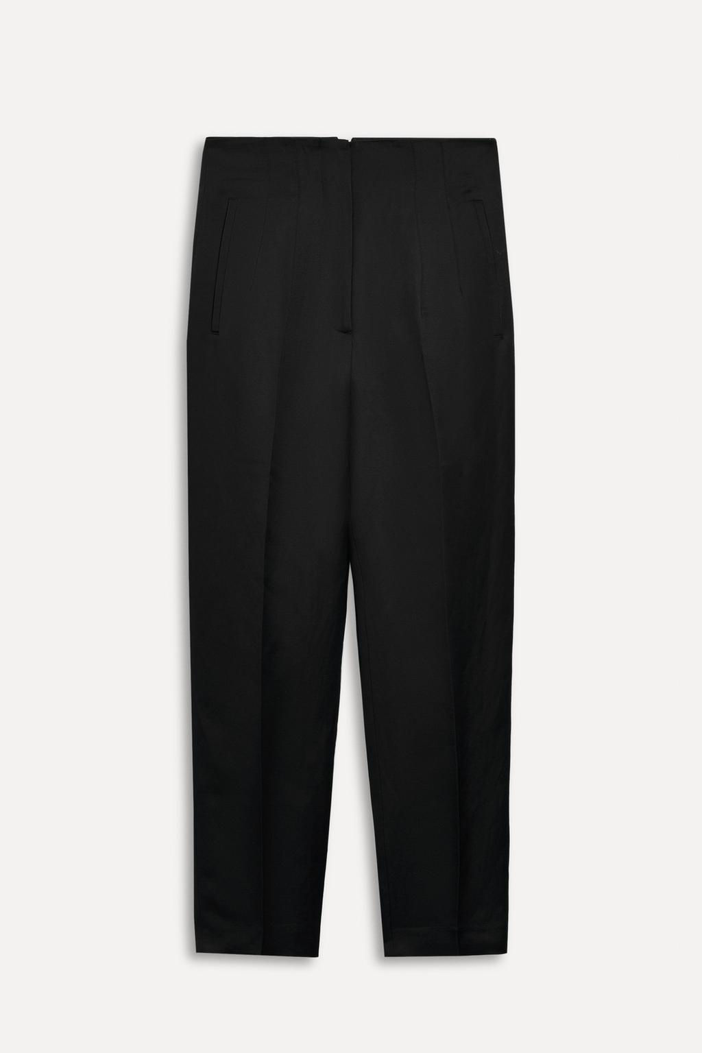 LINEN BLEND TROUSERS 50TH ANNIVERSARY - Zara фото 2