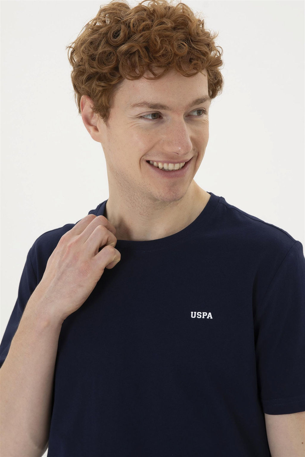 Мужская темно-синяя базовая футболка - U.s. polo assn фото 2