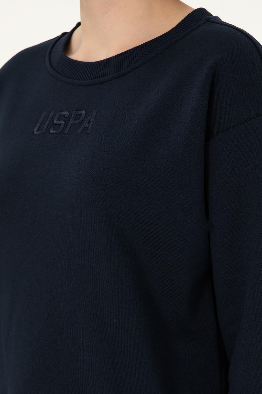 Женский темно-синий свитшот Неожиданная скидка в корзине - U.s. polo assn фото 14