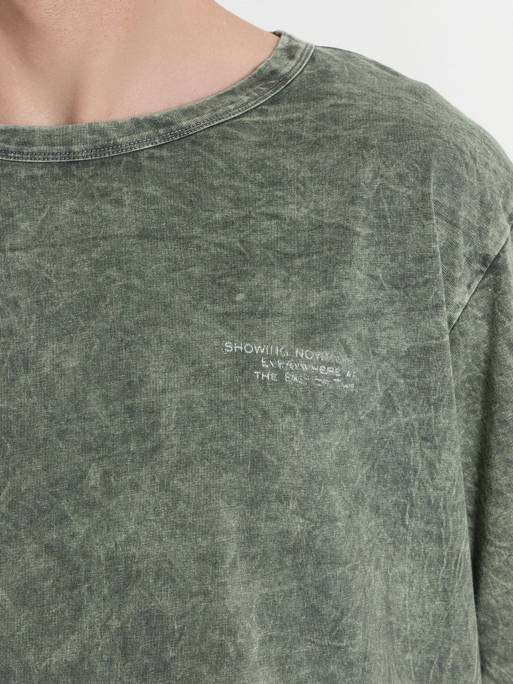 Футболка мужская Mark Formelle серый с принтом из хлопка  фото 4