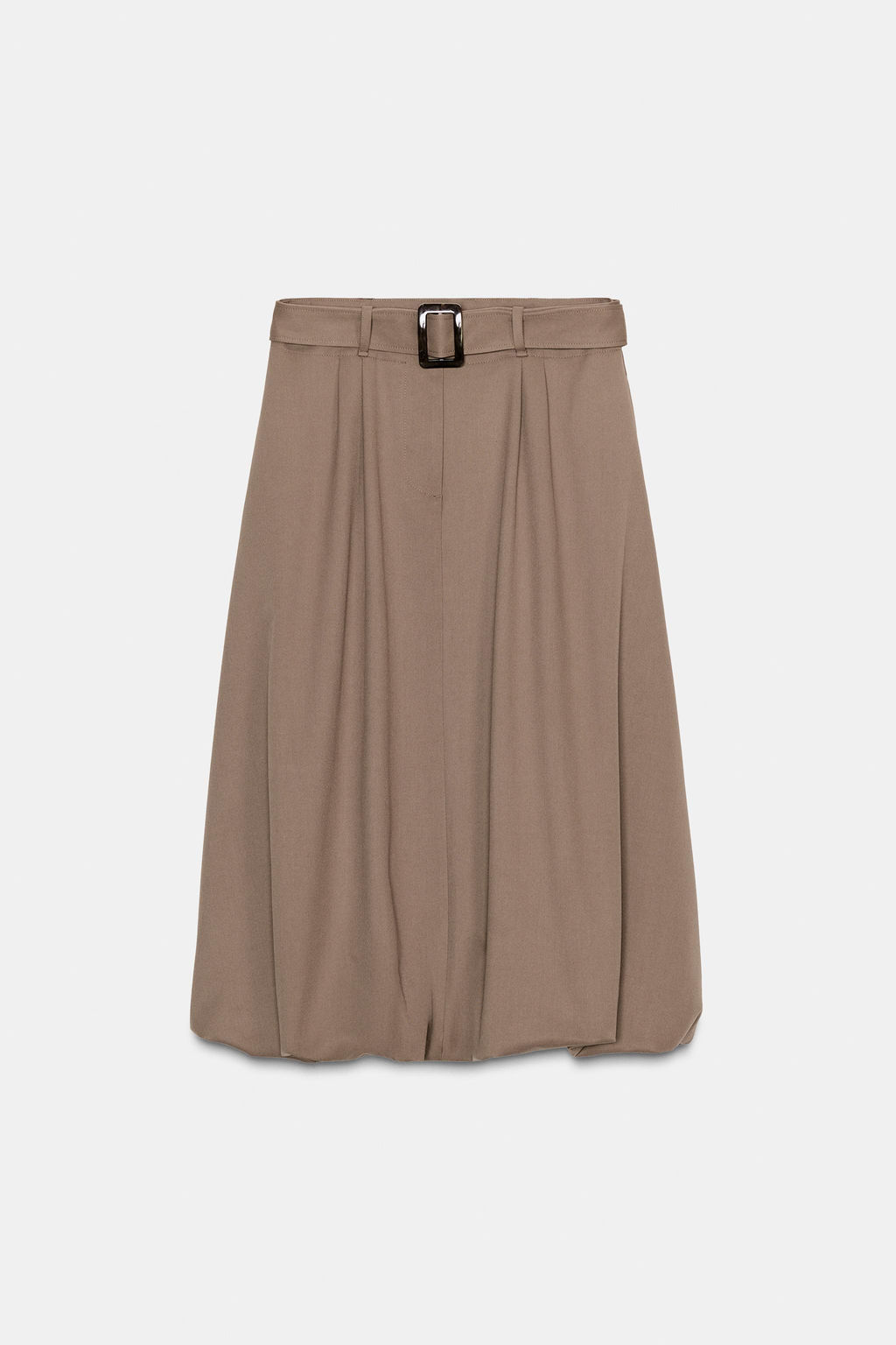 MIDI BALLOON SKIRT WITH BELT - Zara фото 8