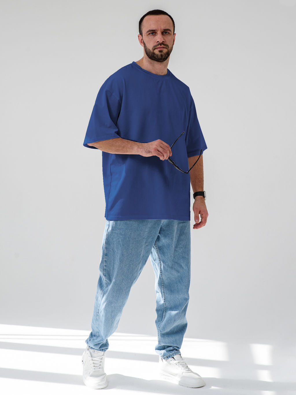 Хлопковая футболка  Оверсайз - Оптима фото 2