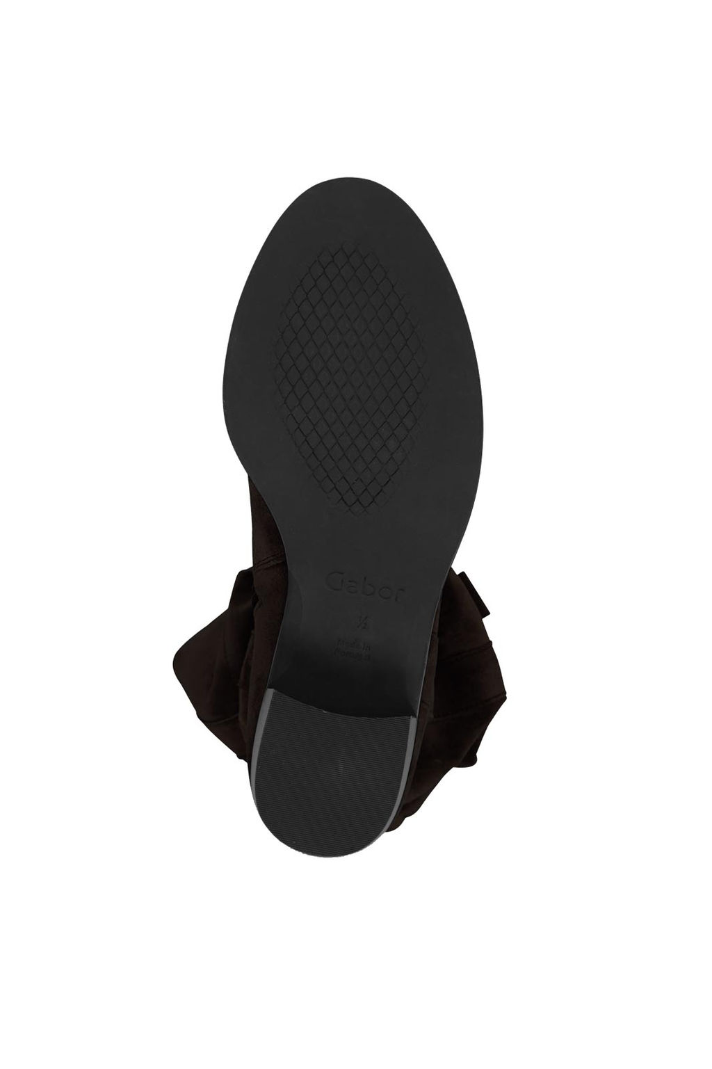 Замшевые сапоги GABOR черные  фото 12