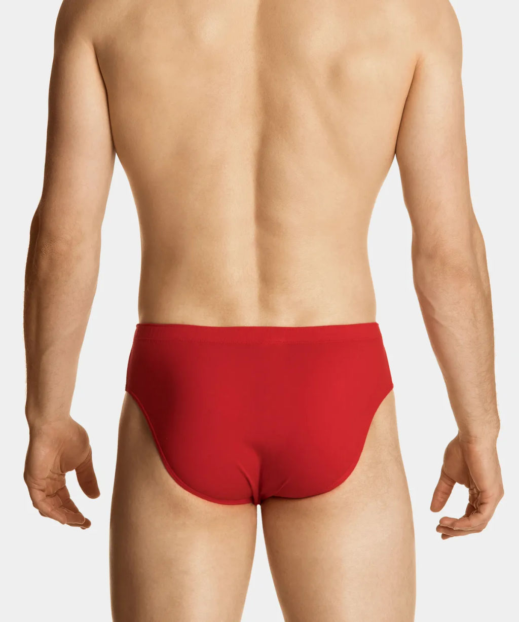 3MP-100 Трусы классика Small moons - набор 3 шт. темно-синий + красный + темно-голубой - Atlantic фото 19