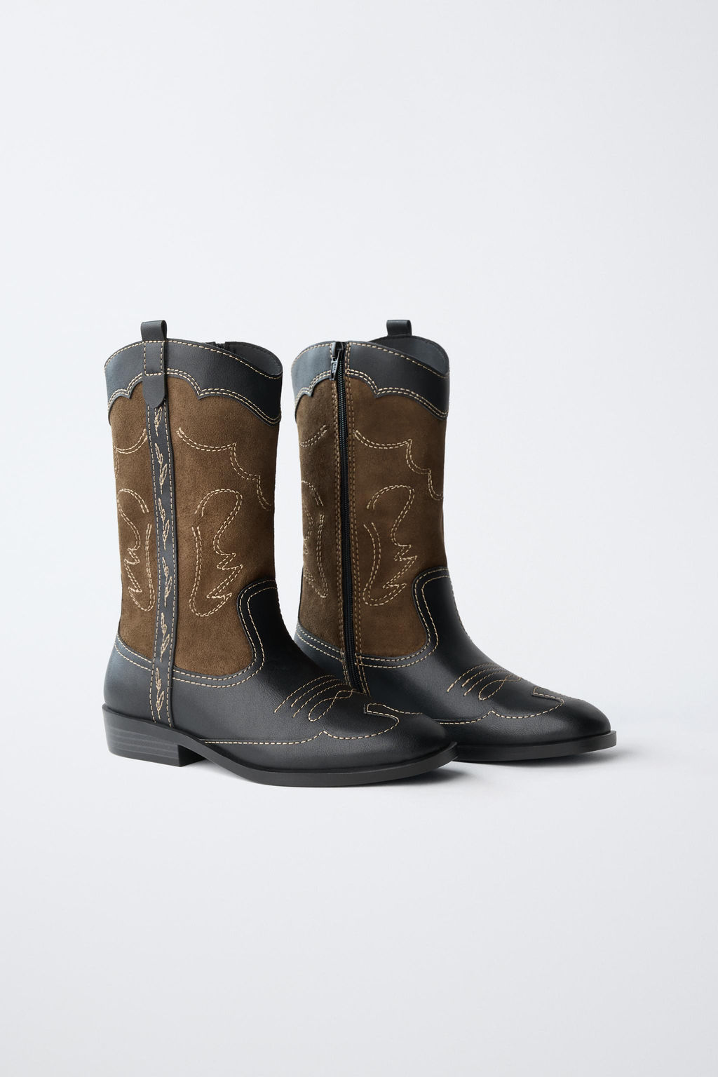 BOTA COW BOY / Negro - Zara фото 4