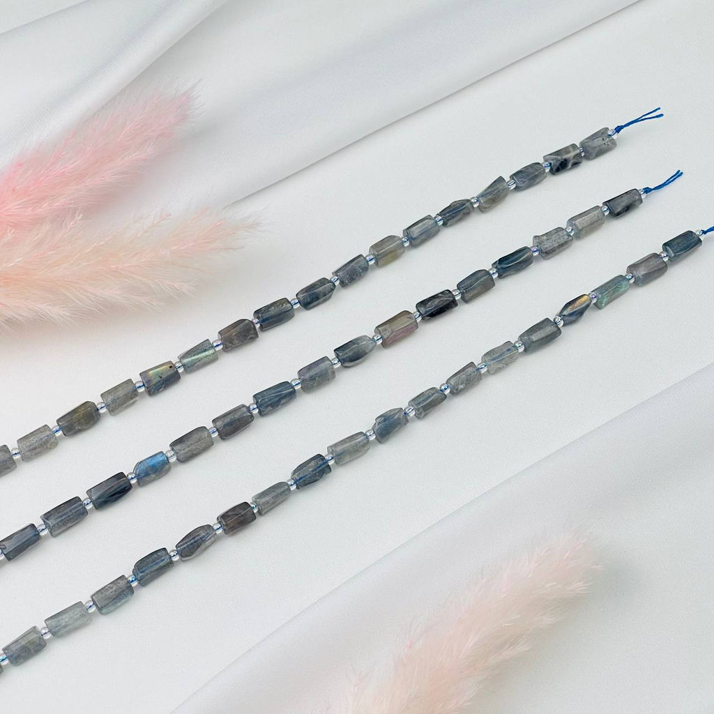 Бусины для украшений из Лабрадора 40 см