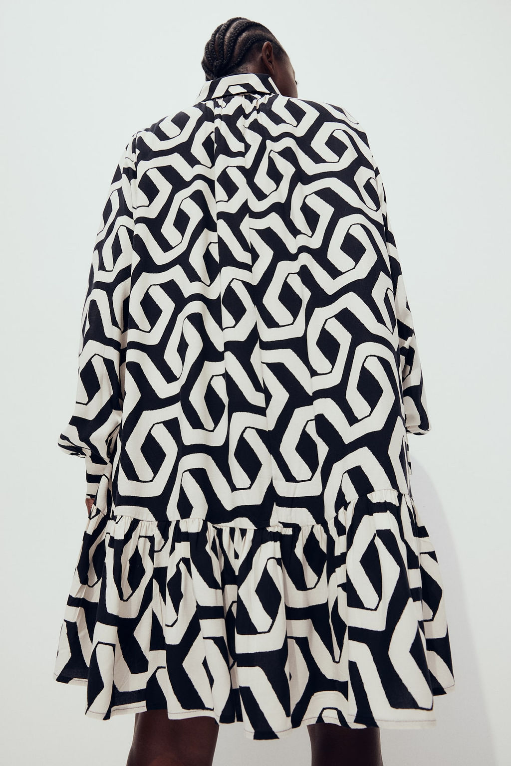 Vestido camisero oversize - H&m фото 5