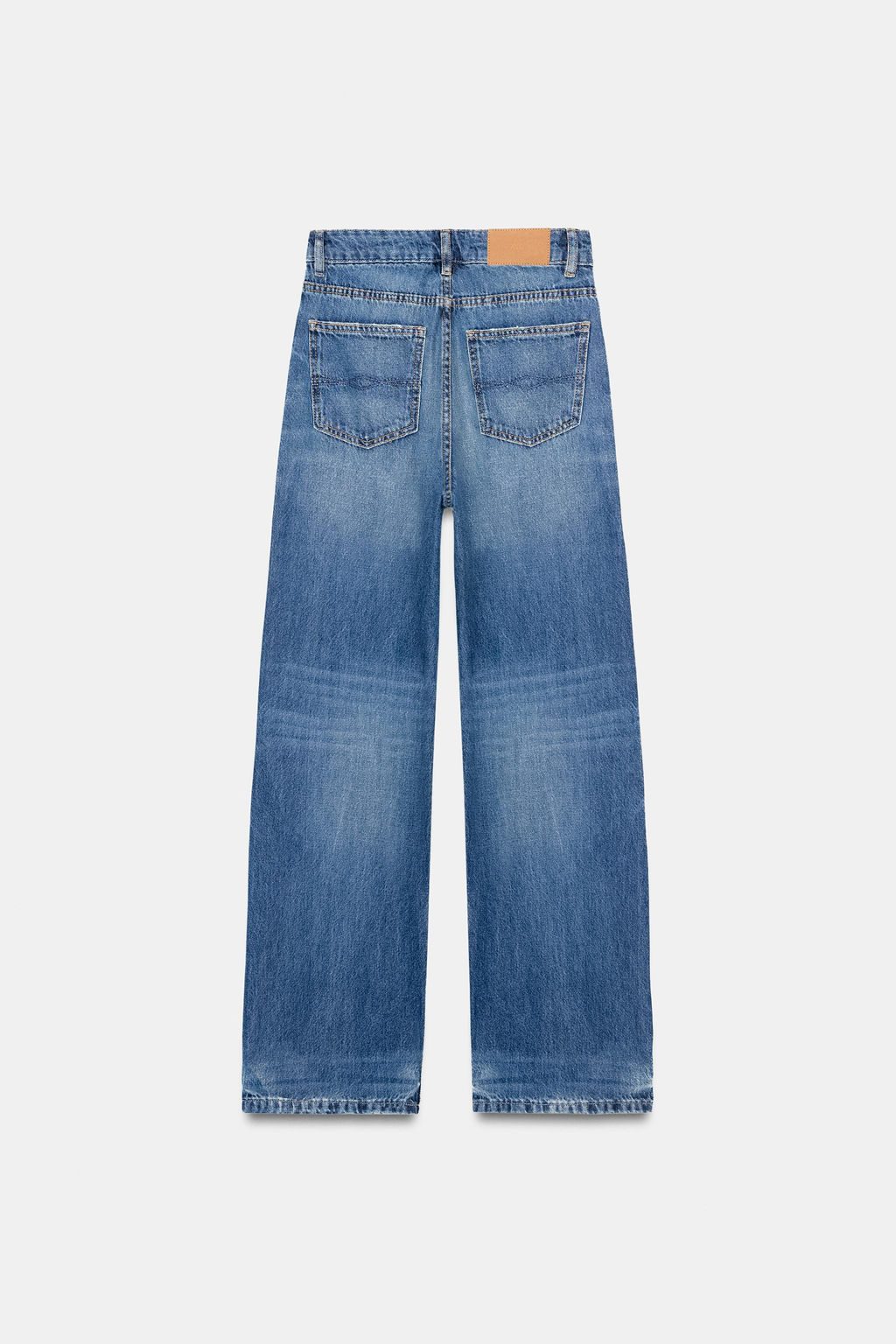 JEANS Z1975 STRAIGHT-LEG HIGH-WAIST - Zara фото 8
