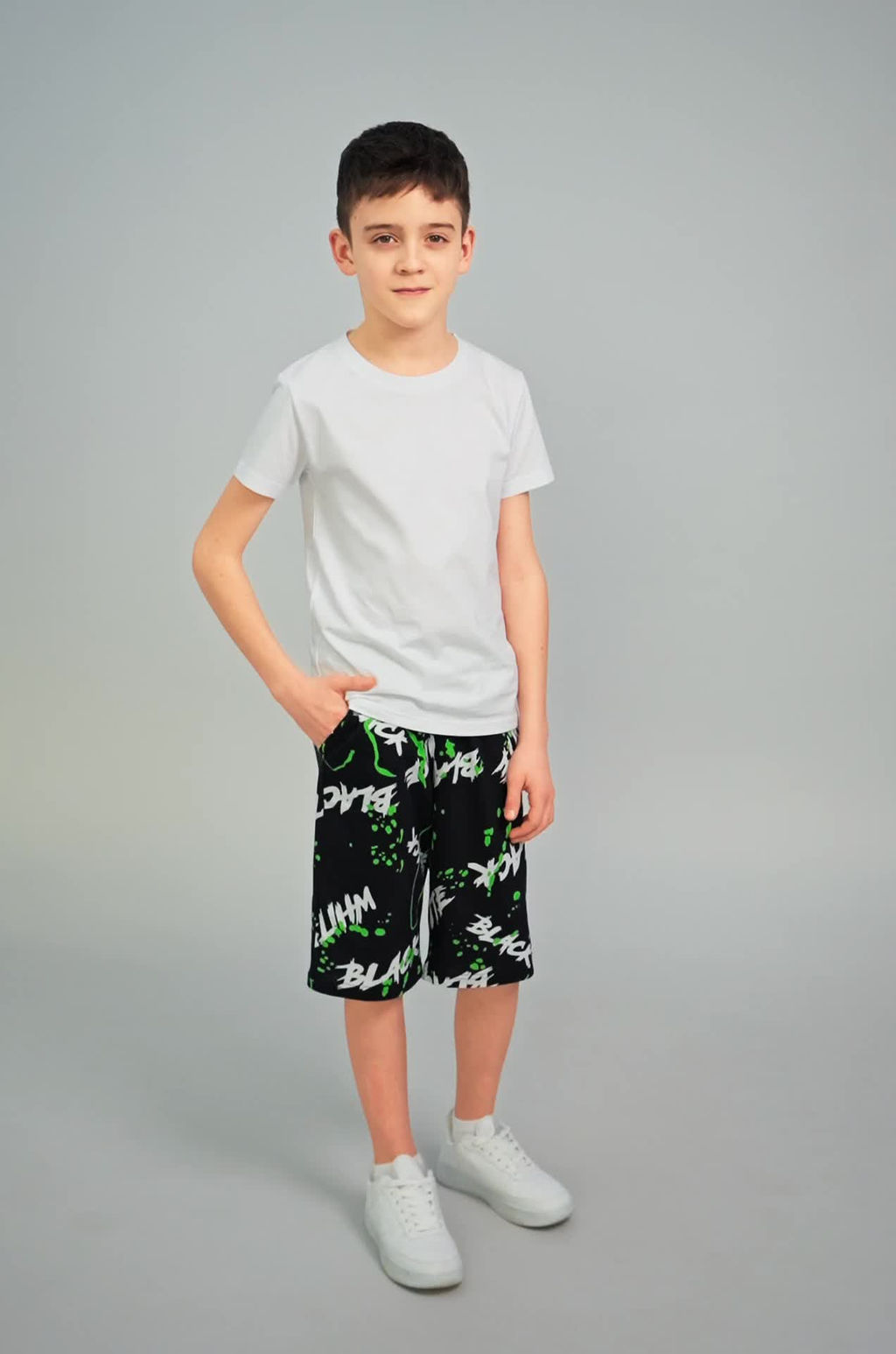 Хлопковые шорты для мальчика Happyfox