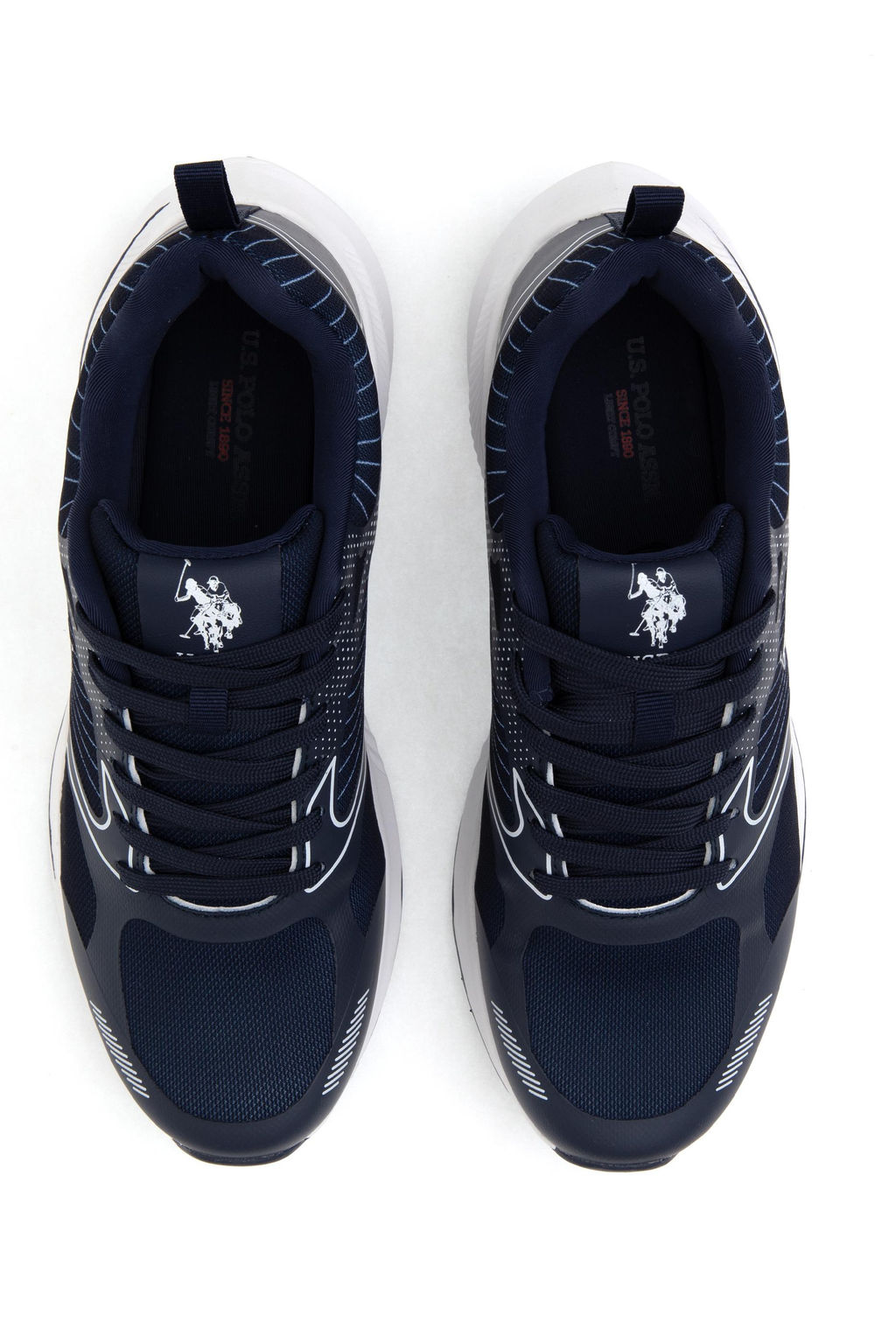 Erkek Lacivert Spor Ayakkab_