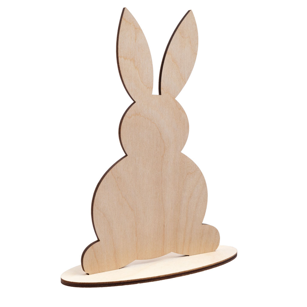 Заготовка для декорирования Mr. Carving БА-74 Заготовка на подставке фанера 26 х 18.3 х 0.3 см Заяц