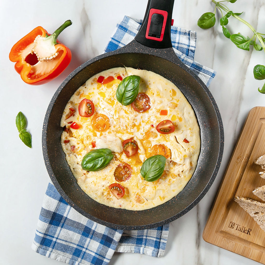 Сковорода TalleR TR-44021 Минерал 22 см со съемной ручкой