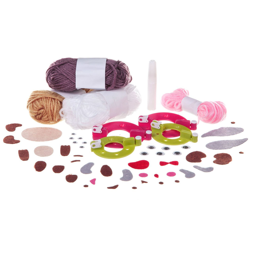 Набор для творчества BONDIBON. Творчество с помпонами. Лесные жители Арт.0003  фото 16