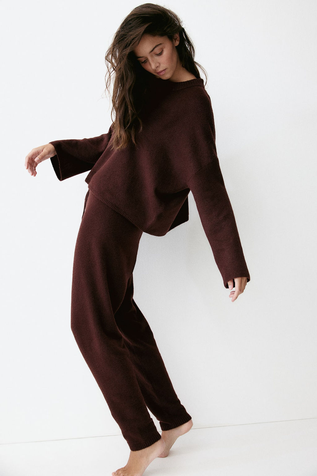 Joggers de punto fino - H&m фото 3