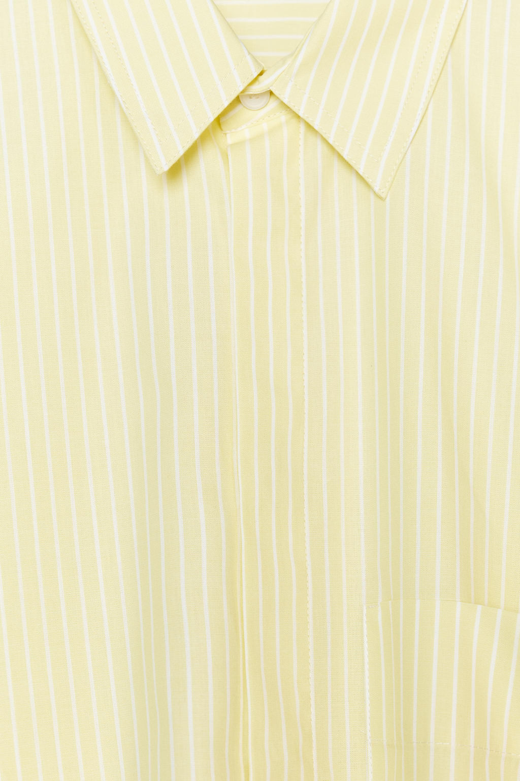 POPLIN CROP SHIRT - Zara фото 6