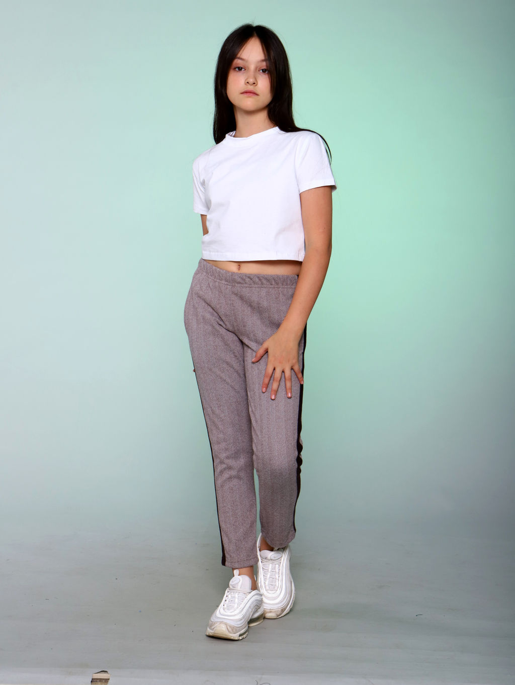 Брюки Салли-1 бежевый - Ладошки фото 8