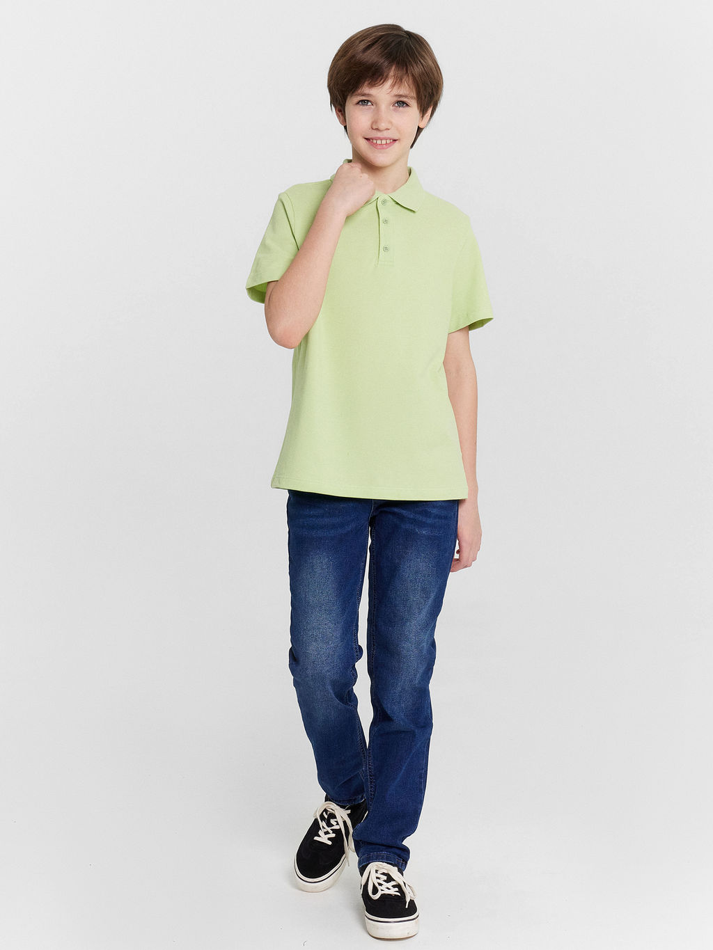 Поло для мальчиков желтое - Mark formelle фото 3