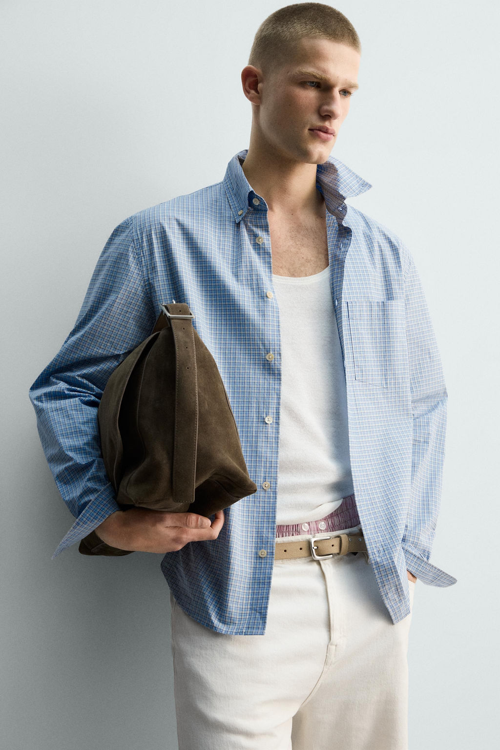 LIMITED EDITION CHECK SHIRT - Zara фото 14