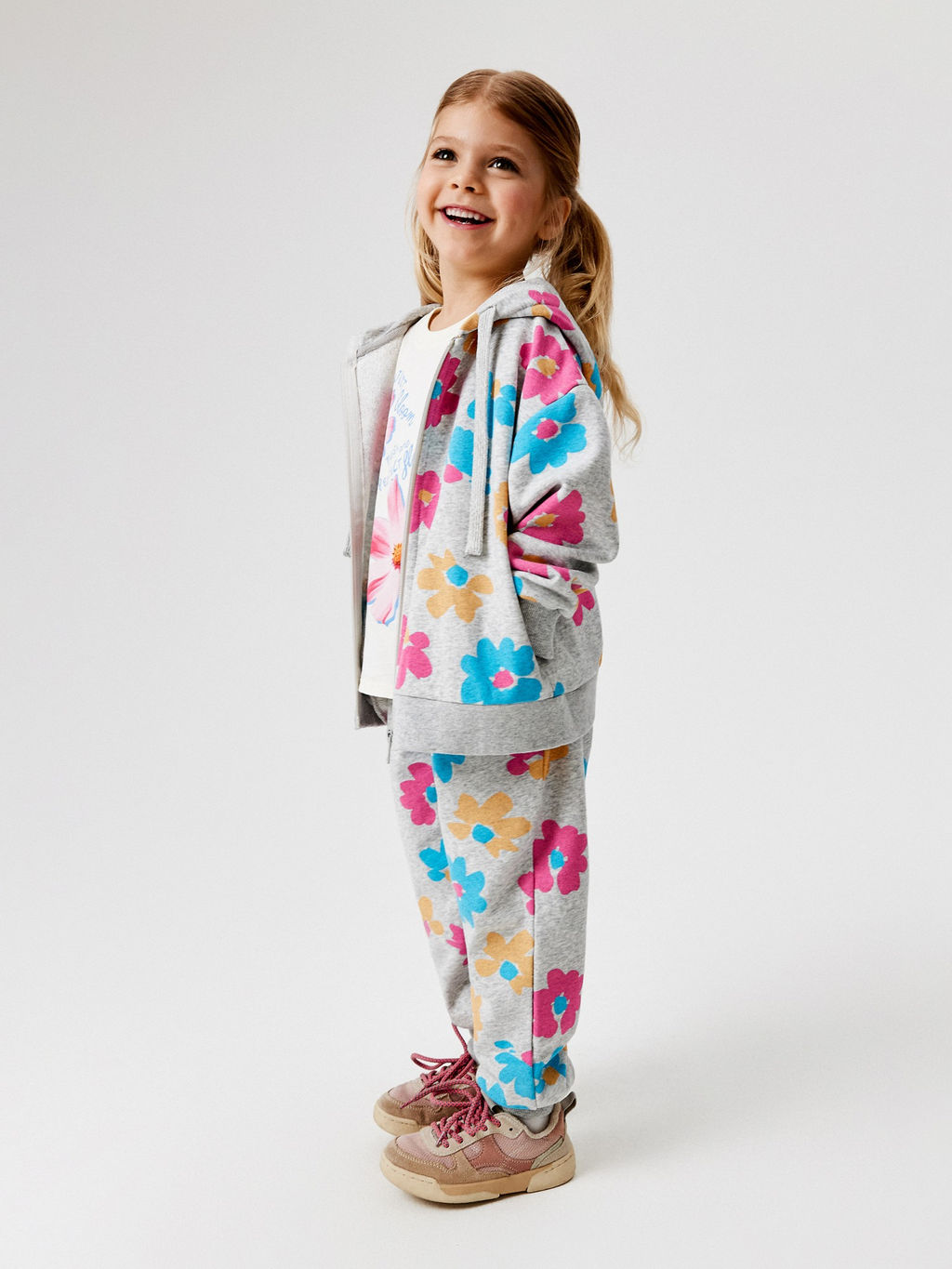 ACOOLA / Куртка (толстовка) детская для девочек Hagenia_jk разноцветный  фото 7